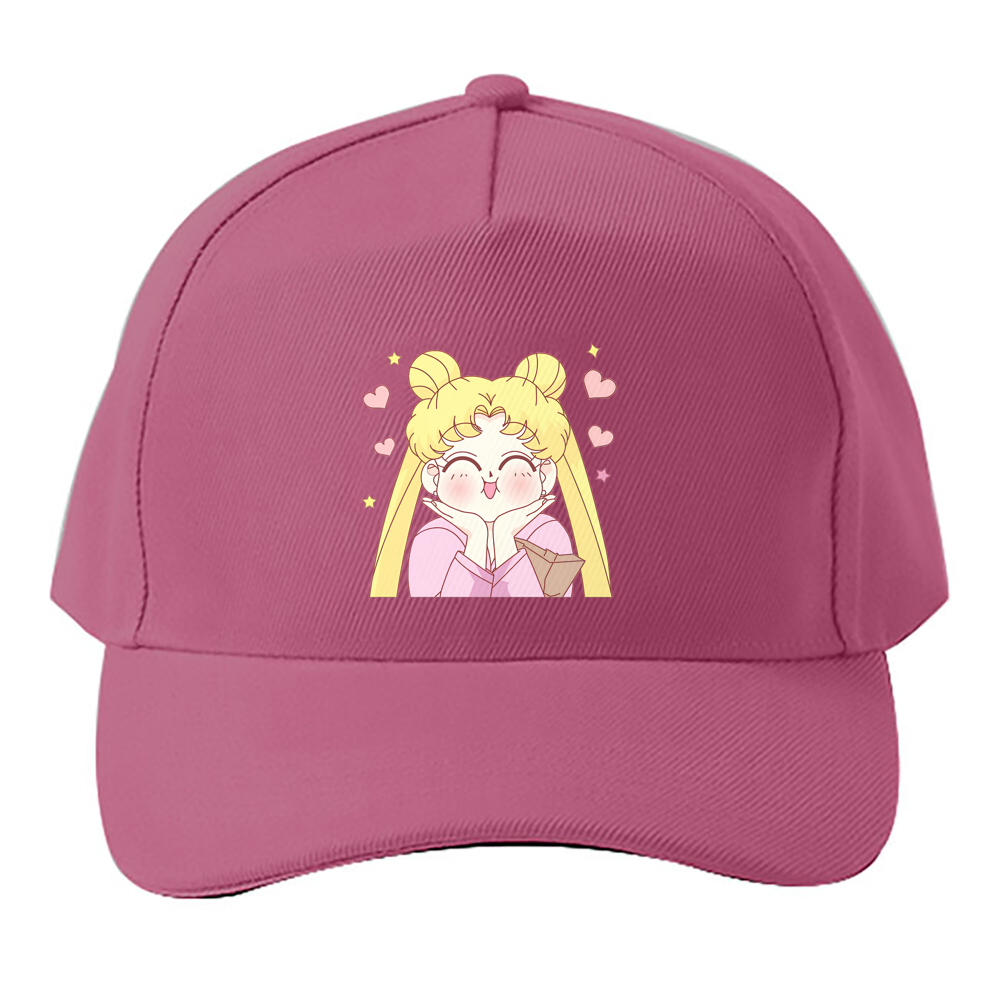 （画像用） 美少女戦士セーラームーン 愛野 美奈子 あいの みなこ Sailor Moon Aino Minako ベースボールキャップ 綿100％ 男女兼用 帽子 スポーツ